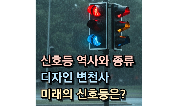 Read more about the article 교통신호등 역사 및 종류, 디자인 변천사! 미래의 신호등은?