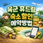 육군 휴드림 숙소 예약 군인 호텔 할인 받는 법 대표 썸네일