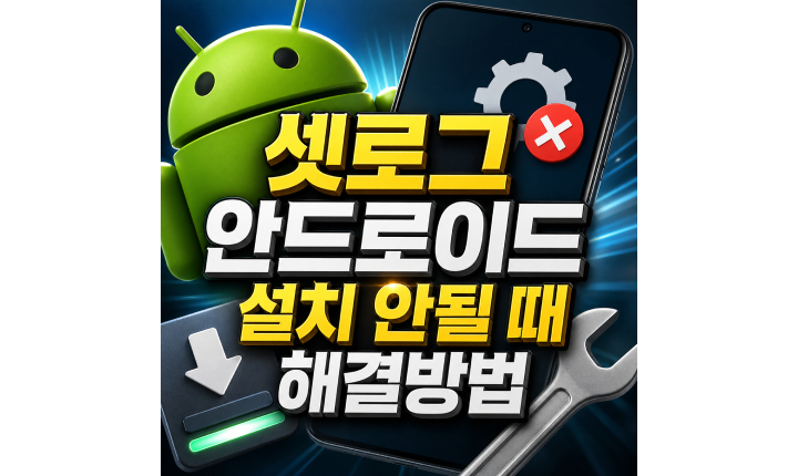 Read more about the article 셋로그 안드로이드 설치 갤럭시 사전등록만 뜨는 이유 해결방법